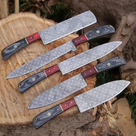 5-Piece Chef Knife Set -Artisanal Knives